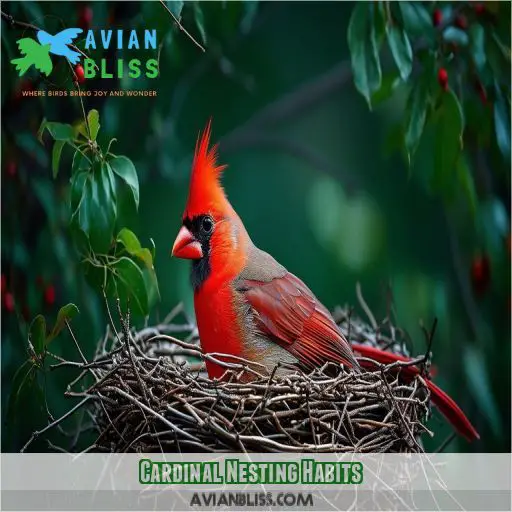 Cardinal Nesting Habits