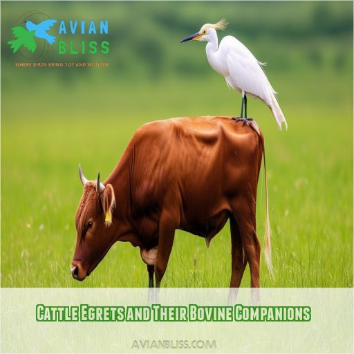 Cattle Egrets and Their Bovine Companions