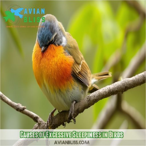 Causes of Excessive Sleepiness in Birds