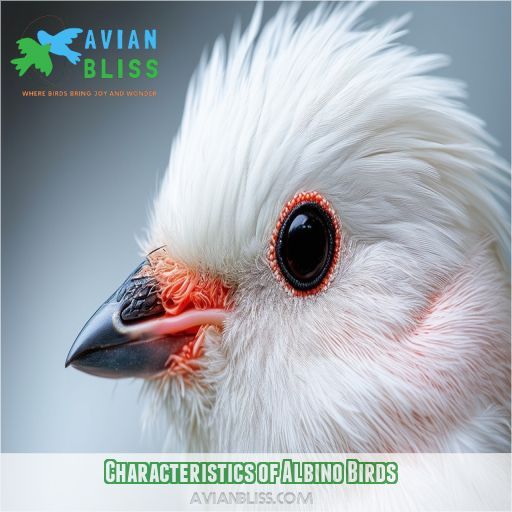 Characteristics of Albino Birds