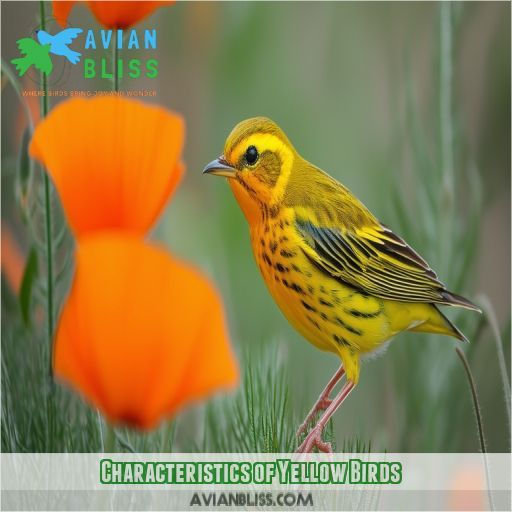 Characteristics of Yellow Birds