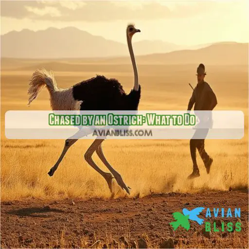 Chased by an Ostrich: What to Do