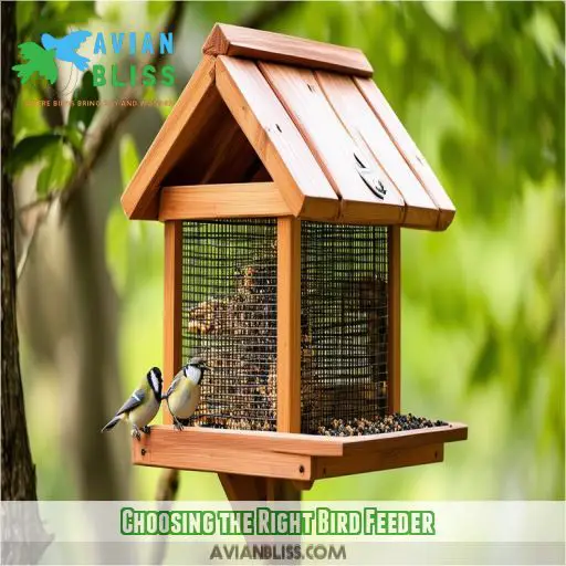 Choosing the Right Bird Feeder