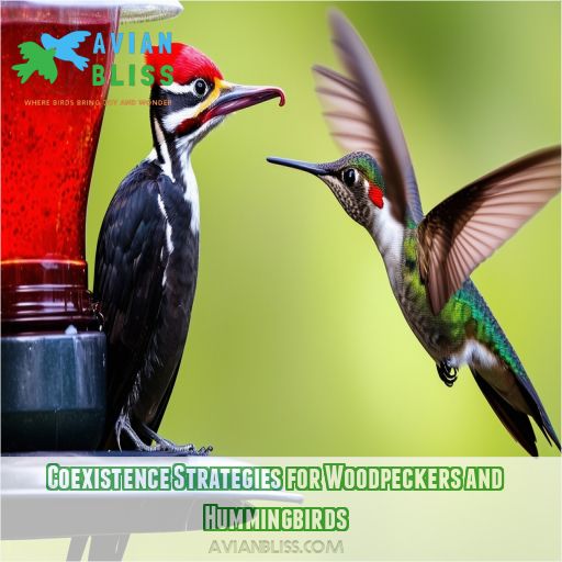 Coexistence Strategies for Woodpeckers and Hummingbirds