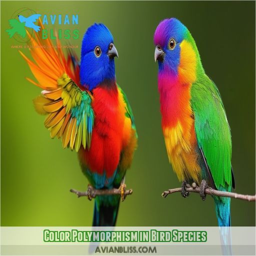 Color Polymorphism in Bird Species