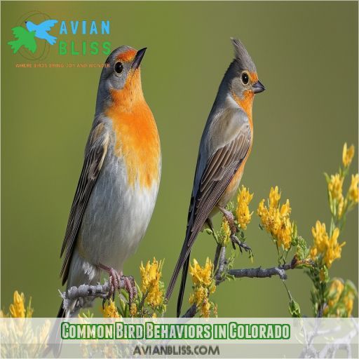 Common Bird Behaviors in Colorado