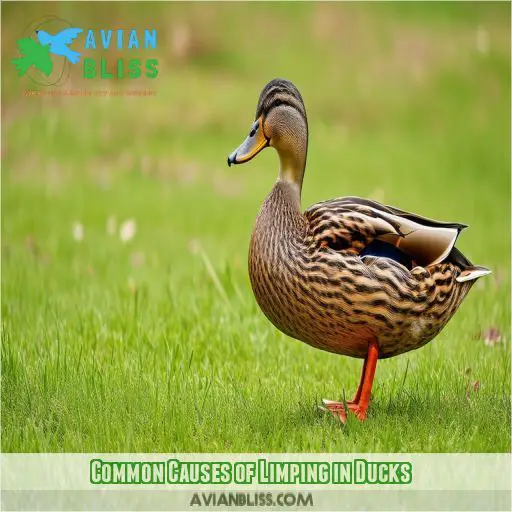 Common Causes of Limping in Ducks