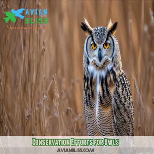 Conservation Efforts for Owls