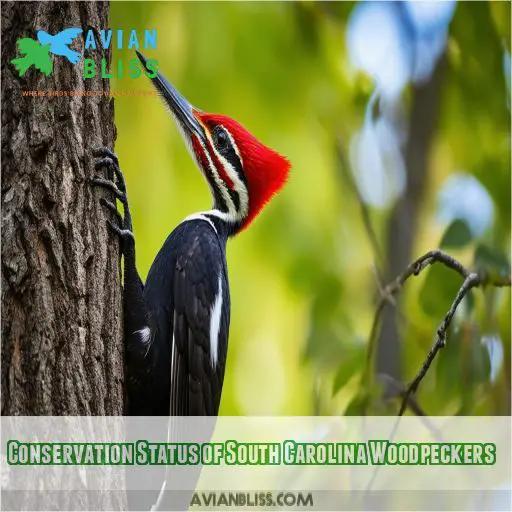 Conservation Status of South Carolina Woodpeckers