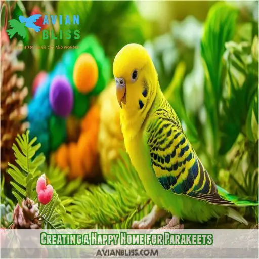 Creating a Happy Home for Parakeets