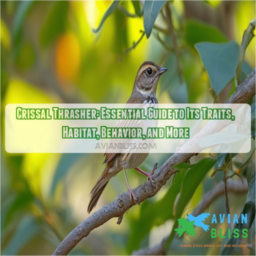 Crissal Thrasher: Essential Guide to Its Traits, Habitat, Behavior, and ...