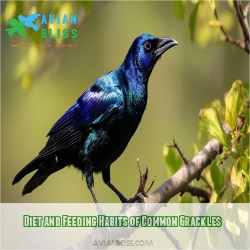 Diet and Feeding Habits of Common Grackles