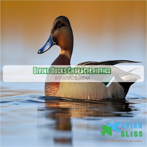 Diving Ducks Characteristics