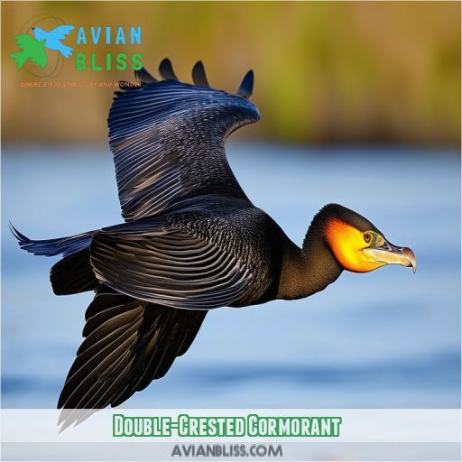 double crested cormorant