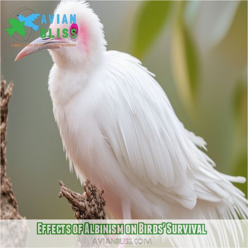 Effects of Albinism on Birds