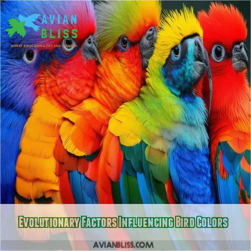 Evolutionary Factors Influencing Bird Colors