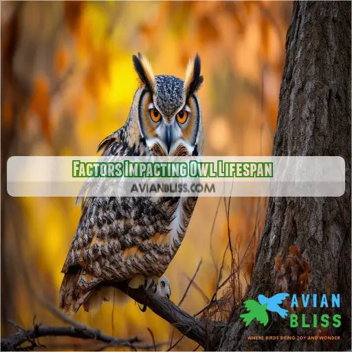 Factors Impacting Owl Lifespan