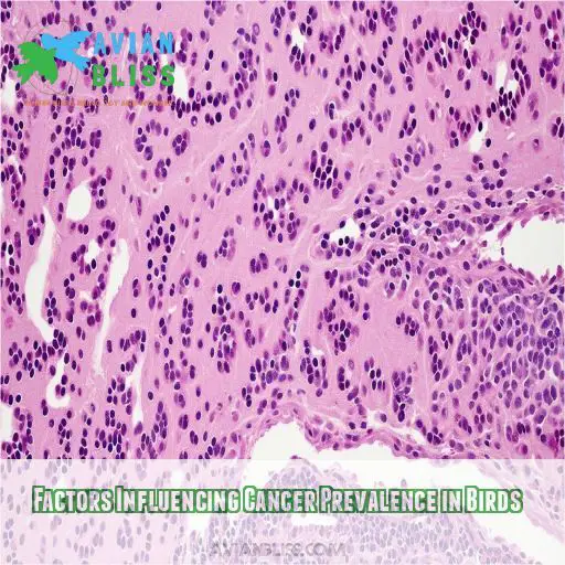 Factors Influencing Cancer Prevalence in Birds