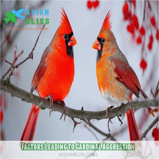 Factors Leading to Cardinal Aggression