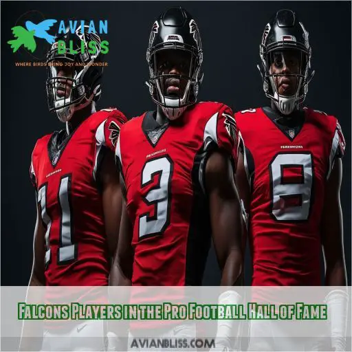 Falcons Players in the Pro Football Hall of Fame