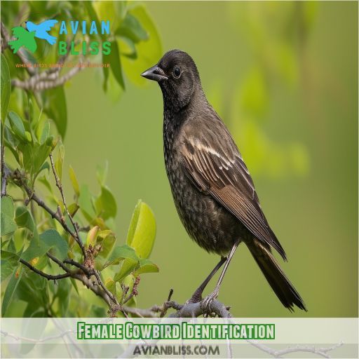 Female Cowbird Identification