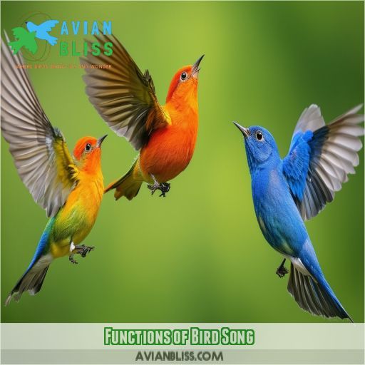 Functions of Bird Song