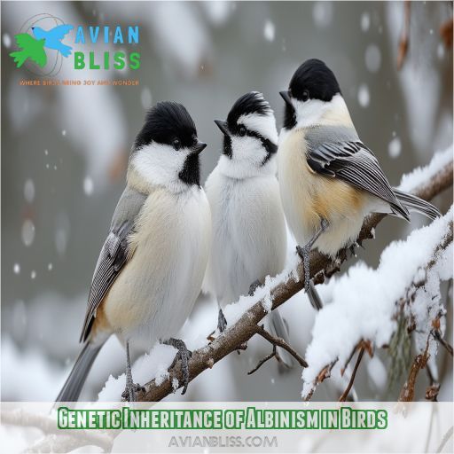 Genetic Inheritance of Albinism in Birds