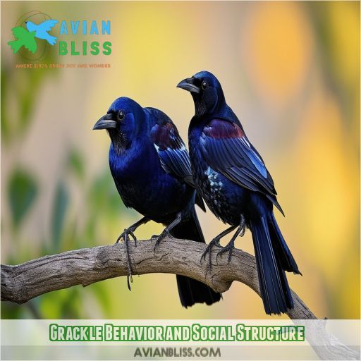 Grackle Behavior and Social Structure