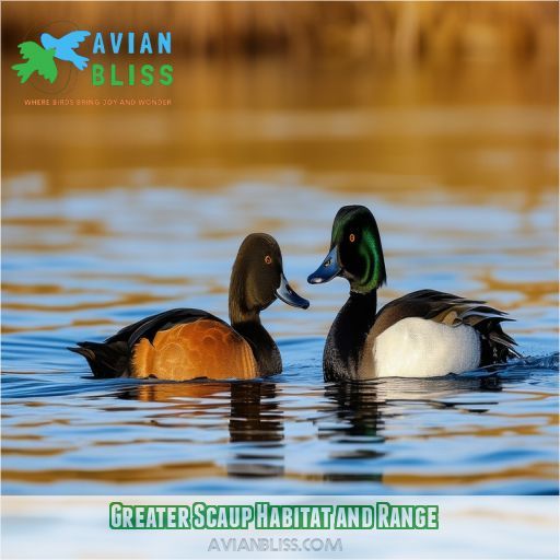 Greater Scaup Habitat and Range