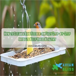 how to clean a bird feeder