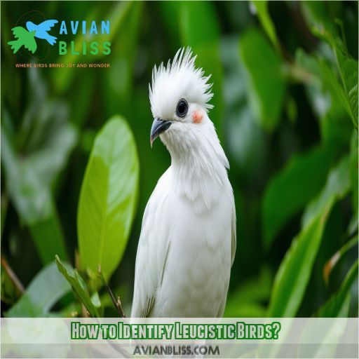 How to Identify Leucistic Birds