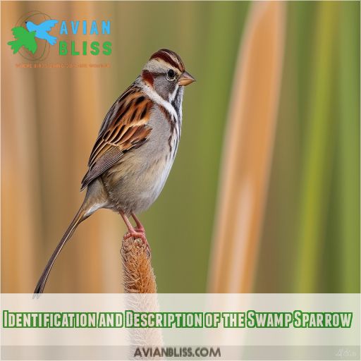 Identification and Description of the Swamp Sparrow