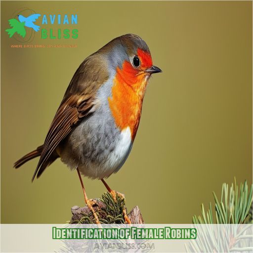 Identification of Female Robins