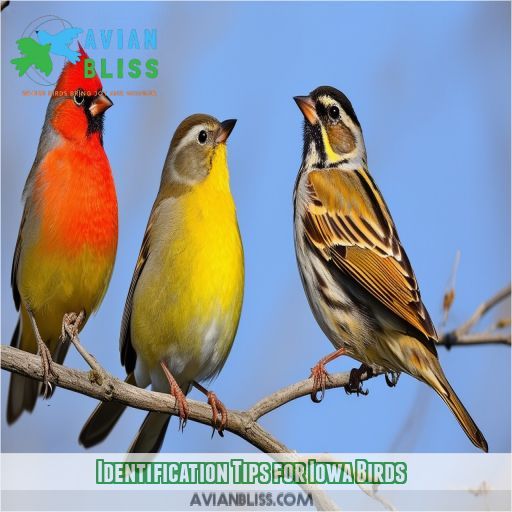 Identification Tips for Iowa Birds