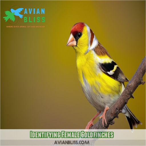 Identifying Female Goldfinches