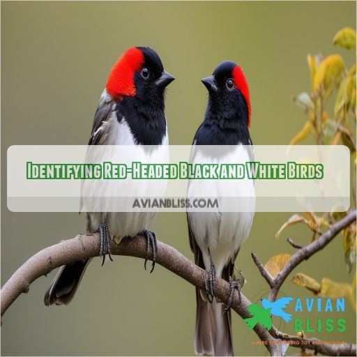 Identifying Red-Headed Black and White Birds