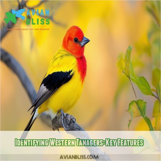 Identifying Western Tanagers: Key Features