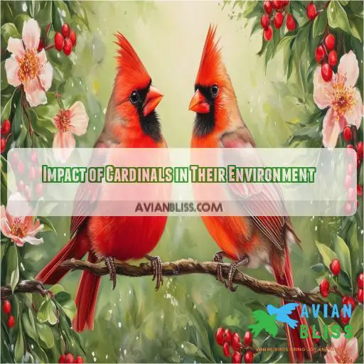 Impact of Cardinals in Their Environment