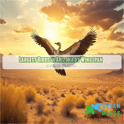 Largest Birds in Arizona by Wingspan