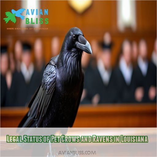 Legal Status of Pet Crows and Ravens in Louisiana