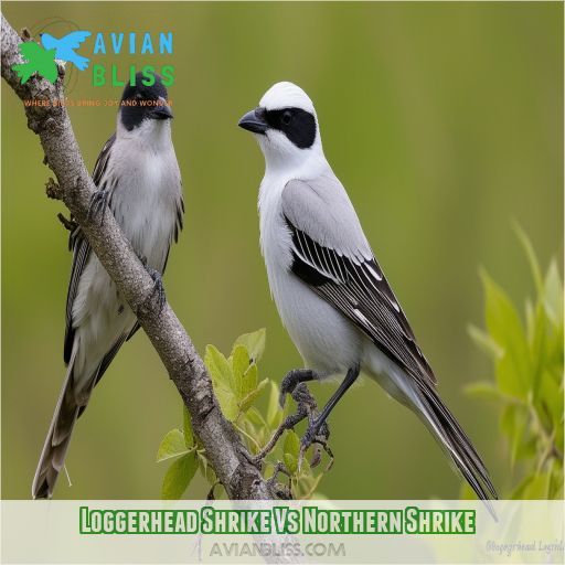 Loggerhead Shrike Vs Northern Shrike