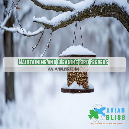 Maintaining and Cleaning Bird Feeders