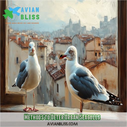 Methods to Deter Urban Seagulls