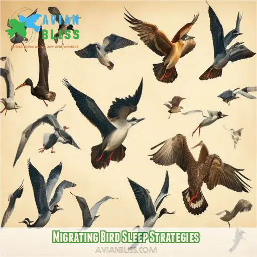 Migrating Bird Sleep Strategies