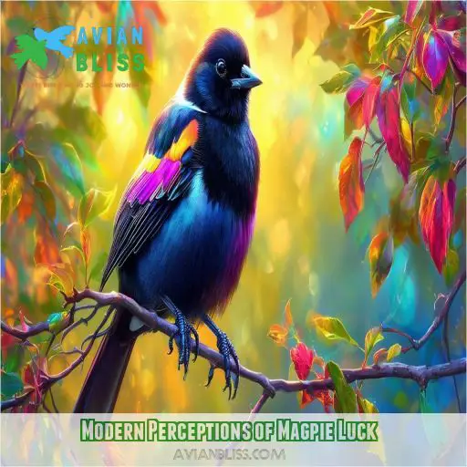 Modern Perceptions of Magpie Luck