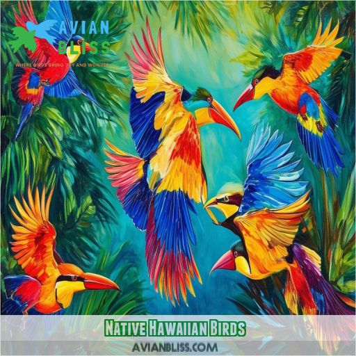Native Hawaiian Birds