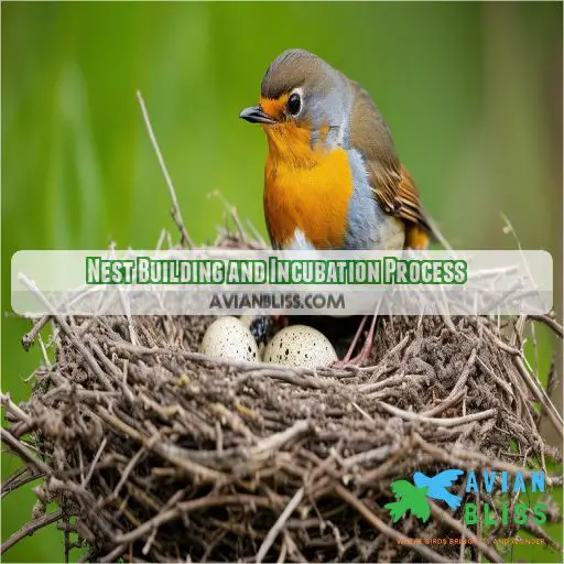 Nest Building and Incubation Process