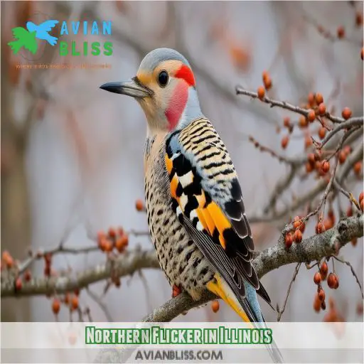 Northern Flicker in Illinois