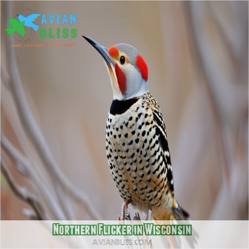 Northern Flicker in Wisconsin