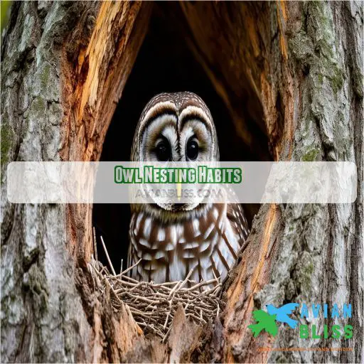 Owl Nesting Habits